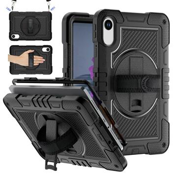 Xiaomi Redmi Pad 2 Heavy Duty 360 Cover met Polsbandje - Zwart