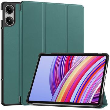 Xiaomi Redmi Pad Pro/Poco Pad Tri-Fold Series Smart Folio Case - Groen