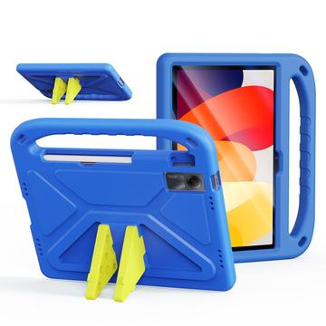Xiaomi Redmi Pad SE Dux Ducis Puff Kids EVA Schokbestendig Hoesje met Kickstand - Blauw