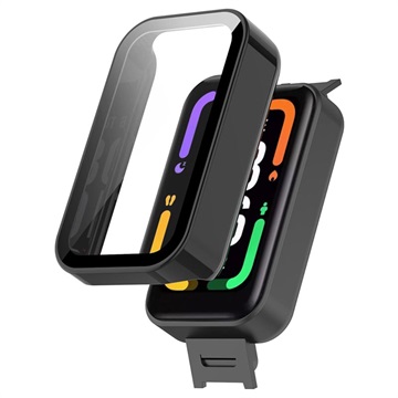 Xiaomi Redmi Smart Band Pro Cover met Glazen Screenprotector - Zwart