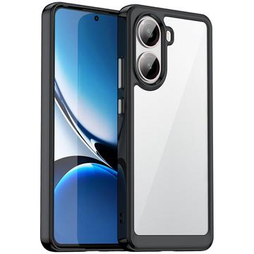 Xiaomi Redmi Turbo 4/Poco X7 Pro Anti-Shock Hybride Hoesje - Zwart