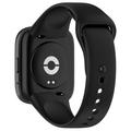 Xiaomi Redmi Watch 3 Lite/3 Active Soft Siliconen Band - Zwart