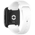 Xiaomi Redmi Watch 3 Lite/3 Active Soft Siliconen Band - Wit