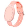 Xiaomi Tag beschermende siliconenband - roze