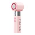 Y41 opvouwbare draagbare ventilator met 3000mAh-batterij - Roze