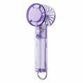 Y59 Transparante draagbare ventilator met halfgeleiderkoeling - 3000mAh