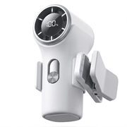 YS-G10 Mini-handventilator met clip en digitaal display