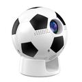 YT600 Mini Projector van het Voetbalontwerp - Android 13, WiFi 6 - Wit/Zwart