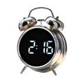 HL-8891A Ultra-luide digitale wekker met spraakactivering - 120dB - zilver