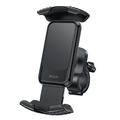 Yesido C249 telefoonhouder voor motorfietsen en fietsen met dubbele bevestiging - 4.7-7" - zwart