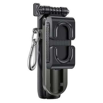 Yesido SF29 Mini Bluetooth Selfie Stick / Statief met Afstandsbediening - Zwart