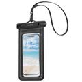 Yesido WB50 IPX8 drijvende universele waterdichte hoes - zwart