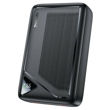 Yesido YP82 20000mAh Power Bank met Digitaal Display - 22.5W - Zwart