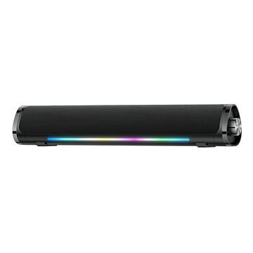 Yesido YSW27 Draadloze Luidspreker / Audio Systeemversterker met Omgevingslicht - Zwart