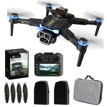 Z104 Optische Flow Brushless Drone met 4.3" Beeldschermregelaar - Zwart