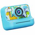 Z12 Mini-instantcamera voor kinderen met 32GB geheugenkaart - Blauw