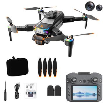 Z2 borstelloze opvouwbare drone met optische stromingspositionering - zwart