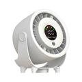 Z6 2-in-1 koelventilator voor op het bureau met luchtbevochtigerfunctie - oplaadbaar via USB - wit