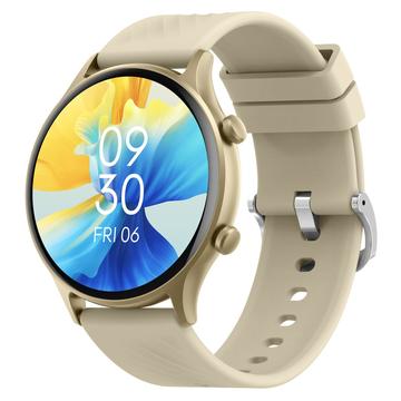 ZL73J Smartwatch voor gezondheidsmonitoring met Bluetooth bellen - 1.39" - Beige