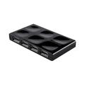 Belkin Hi-Speed USB 2.0 7-poorts Mobiele Hub - Zwart