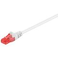 Goobay RJ45 U/UTP CAT 6 Netwerkkabel - 0.25m - Wit