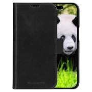 iPhone 16e dbramante1928 Lynge MagSafe 2-in-1 Leren Portemonnee Hoesje - Zwart