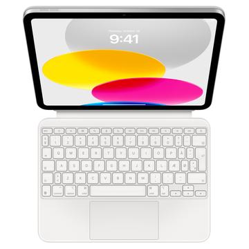 iPad 2022/2025 Apple Magic Keyboard MQDP3DK/A - Deense indeling - Wit