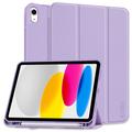 iPad 2022/2025 Tech-Protect SmartCase Pen Tri-Fold Folio Hoesje - Lilla
