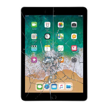 iPad 9.7 (2018) Displayglas & Touchscreen Reparatie - Zwart