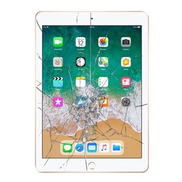 iPad 9.7 (2018) Displayglas & Touchscreen Reparatie - Wit