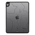 iPad Air 11 2024/2025 Tactische Warthog Hybride Hoes met 7 Knopkleuren - Asfalt