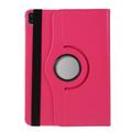 iPad Air 11 2024/2025 360 Roterend Folio Hoesje - Fel roze