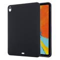 iPad Air 11 2024/2025/Air 2020/2022 Liquid Siliconen Hoesje - Zwart
