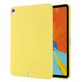 iPad Air 11 2024/2025/Air 2020/2022 Liquid Siliconen Hoesje - Geel