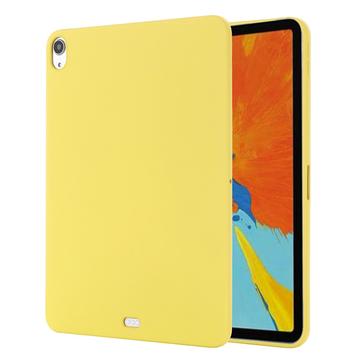 iPad Air 11 2024/2025/Air 2020/2022 Liquid Siliconen Hoesje - Geel