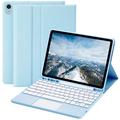 iPad Air 11 2026/2025/2024/iPad Air 2022/2020 Bluetooth toetsenbordhoesje - Baby Blauw