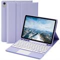 iPad Air 11 2026/2025/2024/iPad Air 2022/2020 Bluetooth Toetsenbordhoesje - Paars