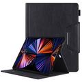 iPad Air 13 2024/2025/2026/iPad Pro 12.9 2018/2020/2021/2022 Slimme Foliotas - Zwart