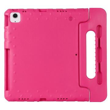 iPad Air 13 2024/2025 Kinderen Schokbestendige Draaghoesje - Hot Pink