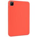 iPad Air 13 2024/2025/iPad Pro 12.9 2018/2020/2021/2022 Liquid Siliconen Hoesje - Rood