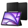 iPad Air 13 2024/2025 Spigen Urban Fit Smart Folio Case - Zwart