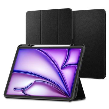 iPad Air 13 2024/2025 Spigen Urban Fit Smart Folio Case - Zwart