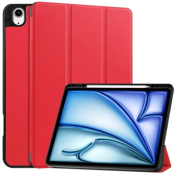 iPad Air 13 (2025) Tri-Fold Series Slimme Folio-hoes - Rood