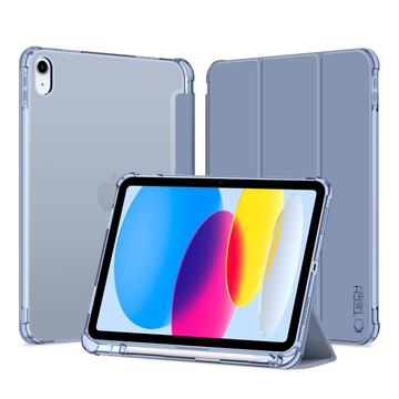 iPad 2022/2025 Tech-Protect SmartCase Pen Hybrid Tri-Fold Folio Case - Kristalblauw