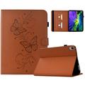 iPad Mini (2026) Butterfly Smart Folio-hoesje met kaartsleuven - bruin