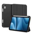 iPad Mini (2026) Dux Ducis Domo Tri-Fold Smart Folio Hoesje - Zwart