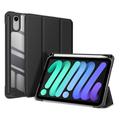 iPad Mini (2026) Dux Ducis Toby Tri-Fold Smart Folio Hoesje - Zwart