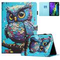 iPad Mini (2026) Wonder Smart Folio-hoesje met kaartsleuven - Uil