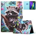 iPad Mini (2026) Wonder Smart Folio-hoesje met kaartsleuven - Wasbeer