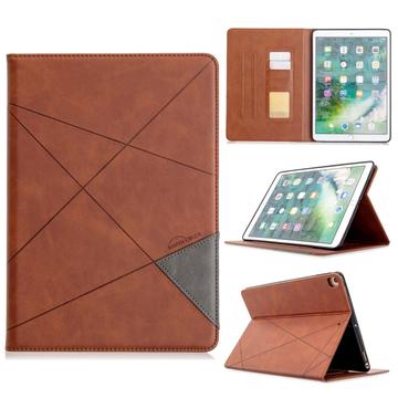iPad Pro 10.5/Air (2019)/iPad 10.2 2019/2020/2021 Metric Smart Flip Hoesje - Bruin